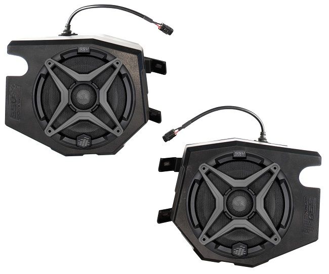SSV Works Front Speaker Pods Polaris RZR XP1000 Turbo w// DS18 Speaker