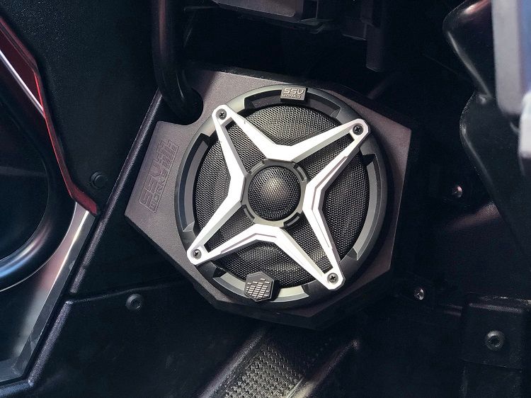 SSV Works Front Kick Speaker Pods Unloaded Pair for 2016-2018 Polaris General
